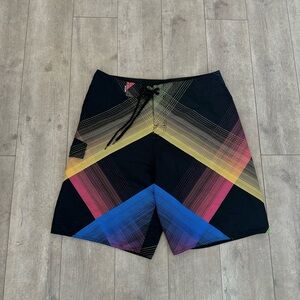 RS Surf Men’s sz 34 Swim Board Shorts retro vintage